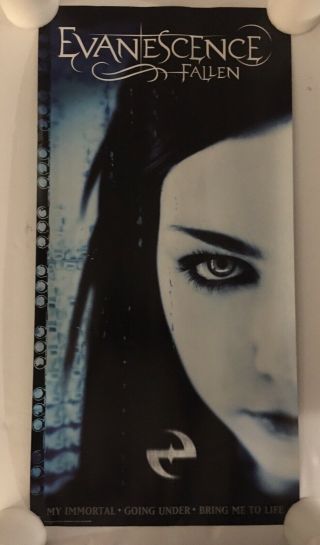 Dual Sided - Evanescence Band Wall Poster Amy Lee
