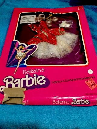 Princess Aurora Barbie Ballerina Fashion Originals Outfit Mattel 1975 9329