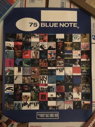 Blue Note Records 75th Anniversary Promo Poster