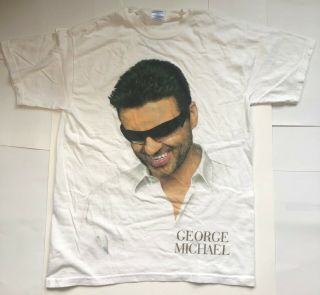 George Michael 25 Live Usa Farewell Tour 2008 T - Shirt Size Medium - Never Worn