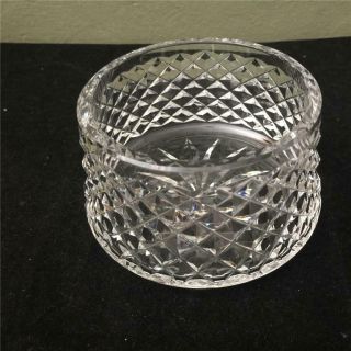 Waterford Crystal Alana Pattern Open Sugar Bowl