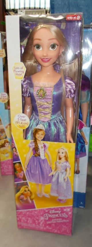 Disney Princess Rapunzel 38 " Tangled My Size Barbie Version Authentic O