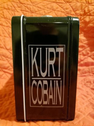 RARE Nirvana Kurt Cobain Vintage Lunch box With Thermos 3