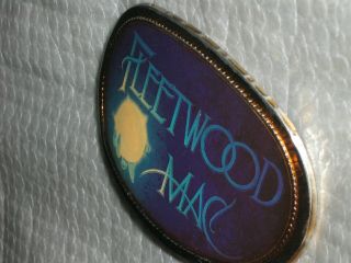 Vintage 1977 FLEETWOOD MAC BELT BUCKLE Stevie Nicks PACIFICA MFG 2
