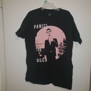 Panic At The Disco T - Shirt Black Death Of A Bachelor Tour 2017 Shirt Size Medium