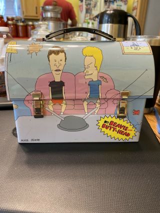 Mtv Beavis And Butt - Head Tin Lunch Boxes 2011