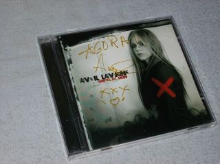 Avril Lavigne Hand Signed Autographed Under My Skin Cd Guaranteed