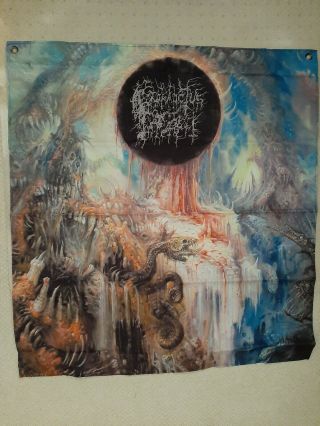 Prosanctus Inferi Poster Flag Tapestry 36 X 36 Nuclear War Now Death Black Metal