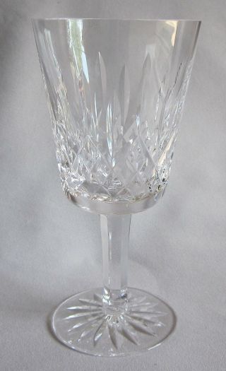 Water Glass Goblet Waterford Crystal Lismore Pattern