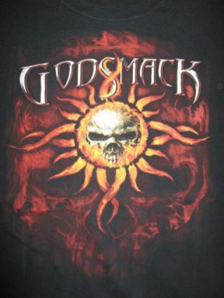 2012 Godsmack " The Oracle And Break " Concert Tour (xl) T - Shirt Sully Erna