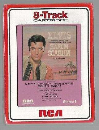 Elvis Presley Usa/rca 8 Track Tape " Harum Scarum "
