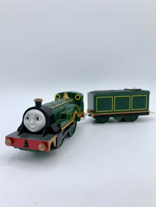 Thomas & Friends Emily Trackmaster Motorized Train Engine & Tender
