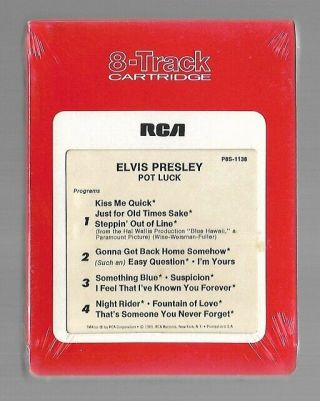 Elvis Presley USA/RCA Stereo 8 Track Pot Luck Still Unplayed 2