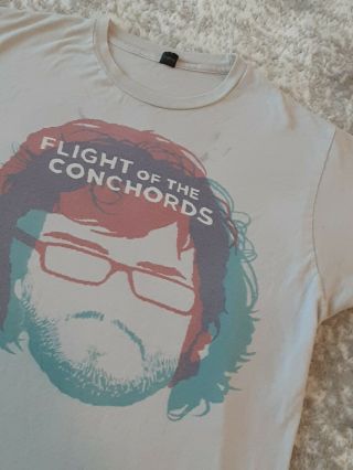 Flight of the Conchords 2013 Concert Tour t - shirt Women ' s Medium M 3