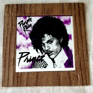 Vintage Prince And The Revolution Purple Rain Carnival Mirror