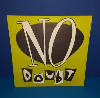 No Doubt 2 Sided Promotional Display Flat