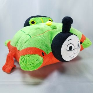 2011 Pillow Pets Pee - Wees Thomas & Friends Percy 12 " X 9 " Plush Pillow Toy Green