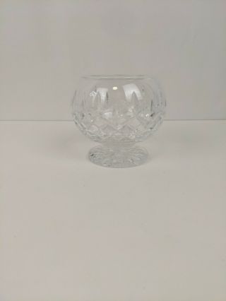 Waterford Crystal Lismore Footed Open Sugar Bowl Signed