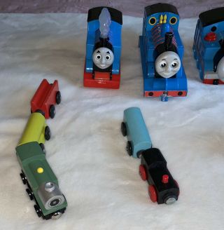 5 Magnetic Thomas Train Cars - 4 Mattel Trains - gullane Jakks Pacific Trains 3