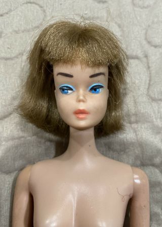 Vintage Barbie American Girl Long Hair Low Color
