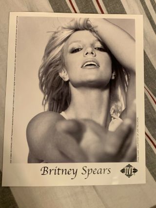 Britney Spears Rare 8x10 Promo Photo 2001 Jive Records Zomba Britney Era