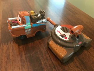 Fisher Price Geotrax Cars Tow Mater Vehicle And Remote,  - Goes Fast