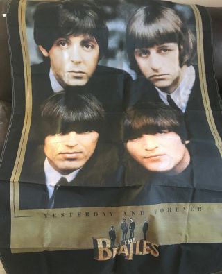 The Beatles Yesterday And Forever Banner (60” X 35”) 100 Polyester