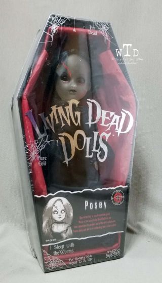 Ldd Living Dead Dolls Posey Black Variant Sweet 16th Anniversary