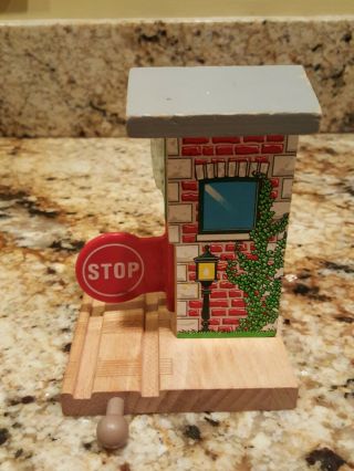 Thomas The Tank Engine Wooden Railway Train Stop And Go Station Gullane 2005