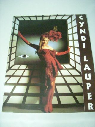 Cyndi Lauper The True Colors Tour 86 - 87 Japan Concert Tour Program Book