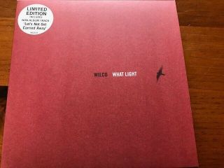 Rare Wilco Vinyl 7 " What Light With Non - Album Track Jeff Tweedy Kotche Oop