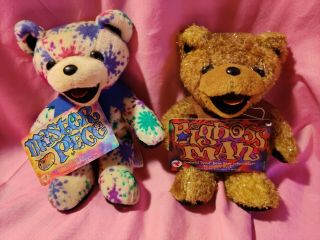 Grateful Dead Bean Bear Series 5 & 6.  Master Piece,  Big Boss Man Dancing Bears