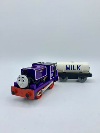 Thomas & Friends Train Engine Trackmaster Motorized Charlie W/ Milk Tanker