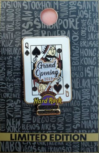 Hard Rock Hotel Hollywood Fl Grand Opening Pin