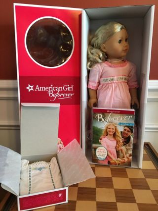 American Girl Caroline Abbott Doll And Nightgown Set - Brand
