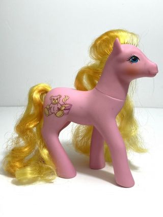 ✨ Htf Rare Vintage My Little Pony Mo Mail Order Fairy Tail Goldilocks Soft Curls