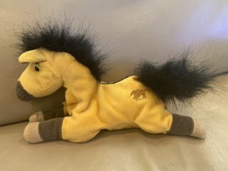 2002 Spirit Stallion Of The Cimarron Plush Horse Bean Bag Stuffed Animal Toy