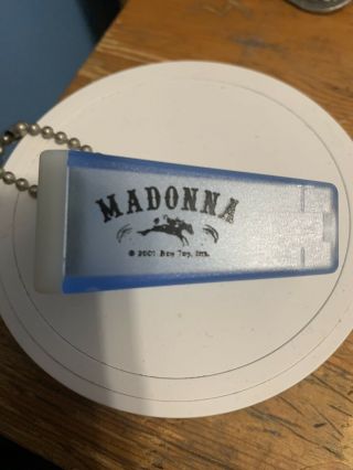 Madonna Music Kaleidoscope Keychain Rare