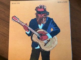 Rare Limited Edition Iron & Wine Beast Epic Colored Vinyl,  Etching Sub Pop Oop