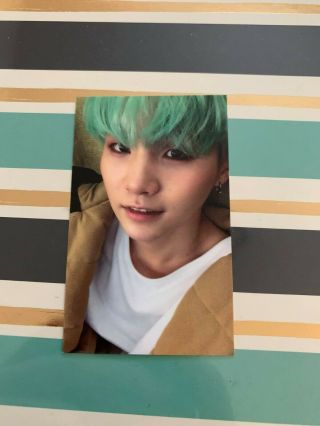 Bts Suga Official Photocard 4th Mini Album The Most Moment In Lifept.  2