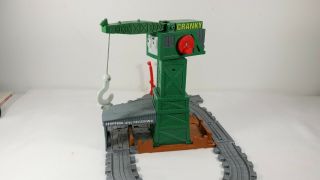 Thomas The Train Take Along N Play Cranky Crane At The Docks Folding Track