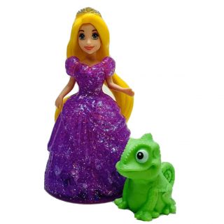 Rapunzel And Pascal Tangled Magic Clip Glitter Glider 3.  5 Figure Disney Princess