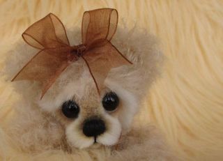 Ditsy Ooak Hand Sewn Collectable Artist Bear By Joxy Bears