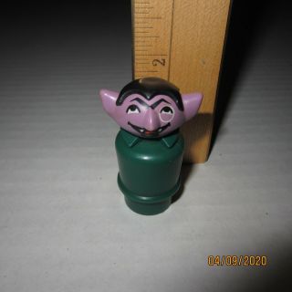 Vintage The Count Sesame Street Fisher Price Little People 2 " Figure