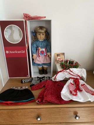American Girl - Kirsten 18 " Doll W/ Meet Accessories,  Christmas Story And More