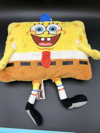 Spongebob Squarepants Pillow Pets Pee Wees 2011 Nickelodeon Plush Toy