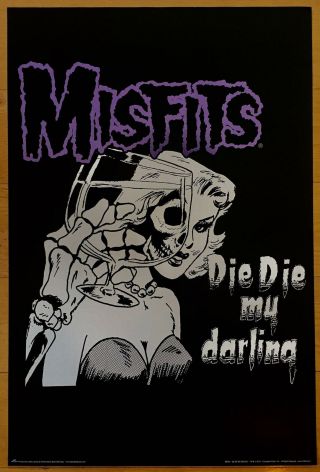Misfits Die Die My Darling Poster 24 X 36