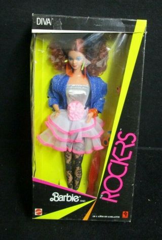 Diva 1985 Barbie & The Rockers Spanish Version Rare L@@k