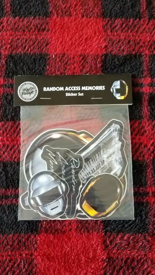 Daft Punk Random Access Memories Official Sticker Pack