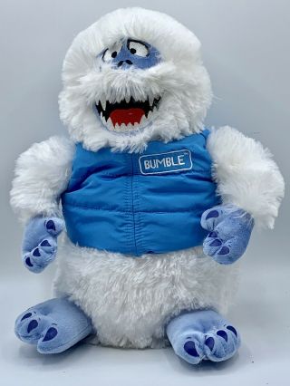 Bumble Abominable Snowman Dan Dee Plush 14” Rudolph The Red Nosed Reindeer Yeti